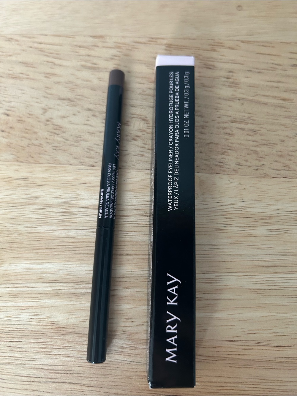 BNIB Mary Kay Waterproof Eyeliner Pencil - Brown